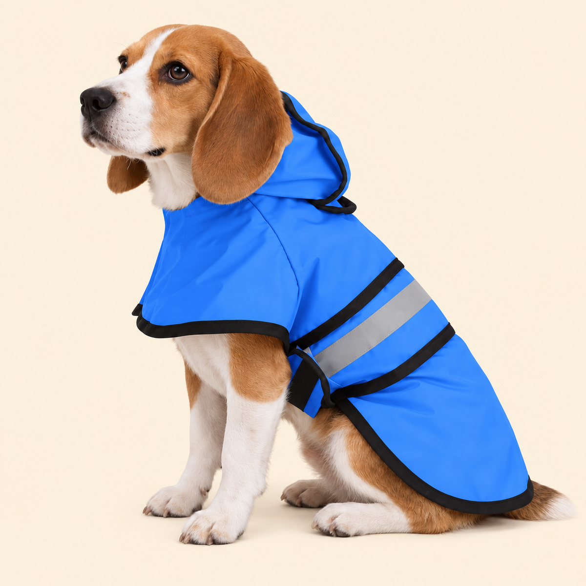 Imperméable pour chien Pattio — réglable, coupe-vent, séchage rapide